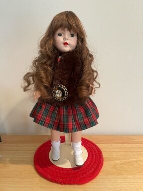 Vintage Doll Marked A.C. Back of Neck